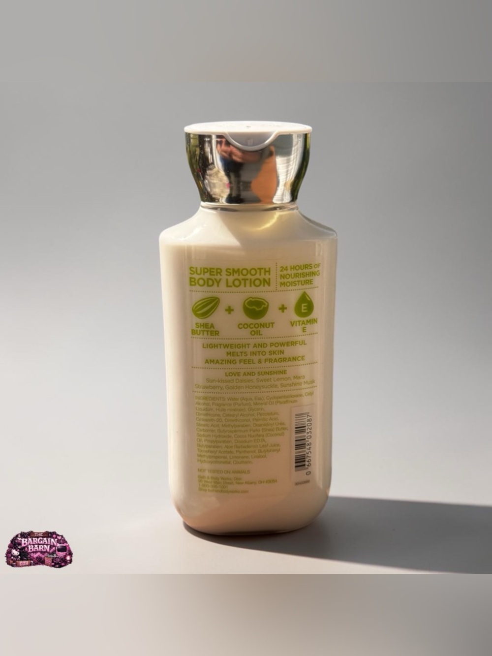 Bath & Body Works Love & Sunshine Body Lotion 8oz RETIRED Shea Butter (NEW) - Picture 3 of 5